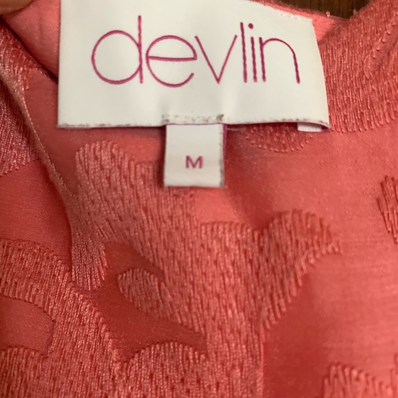 Devlin Revolve Women Pink Floral Dress Medium - Picture 5 of 9